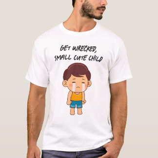 Wrak krijgen, kleine Schattigee kind shirt