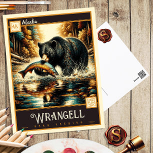 Wrangel, Alaska    BRIEFKAART