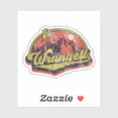 Wrangell, Alaska Sticker (Vel)