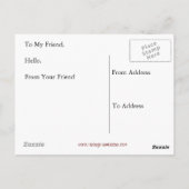 Wrangell Bay, Alaska  Briefkaart (Achterkant)