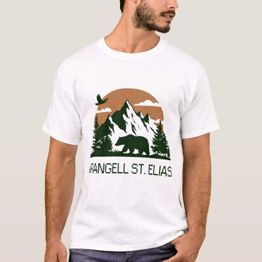 Wrangell St. Elias - Alaska T-shirt (Voorkant)