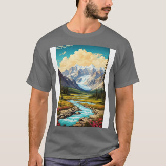 Wrangell St Elias National Park Alaska Verenigde S T-shirt