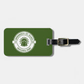 Wrangell-St. Elias National Park Sun Trees Bagagelabel (Voorkant horizontaal)