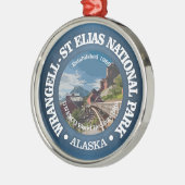 Wrangell-St Elias (NP2) Metalen Ornament (Links)