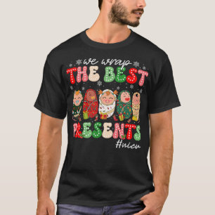 Wrap De Beste Cadeaus NICU Verpleegster Kerstmis T-shirt