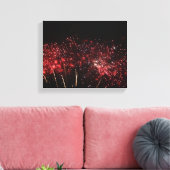 Wrap Fireworks/Canvas Canvas Afdruk (Insitu (Woonkamer))
