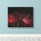 Wrap Fireworks/Canvas Canvas Afdruk (Insitu (Houten vloer))