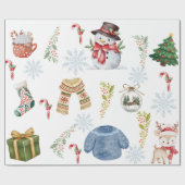 wrap papper cadeaupapier (Vlak)