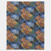 Wrap yourself in a Kiss Fleece Deken (Voorkant)