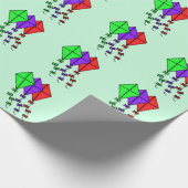 Wraping Paper Kites Cadeaupapier (Hoek)