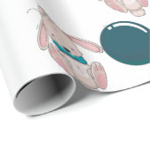 Wrappapier voor ballonBaby showers Cadeaupapier (Rol Hoek)