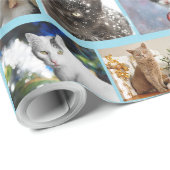 Wrappapier voor kerstkatten cadeaupapier (Rol Hoek)