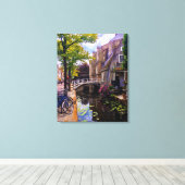 Wrapped canvas - Amsterdam (Insitu (Houten vloer))