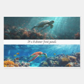 Wrapping Decoupage 3 Coastal Sea Turtles Paper (Voorkant)