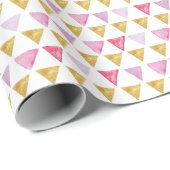 Wrapping Paper 76,2 cm x 1,8 m - Triangles Cadeaupapier (Rol Hoek)
