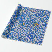 Wrapping Paper Azulejo ( Cadeaupapier (Uitgerold)