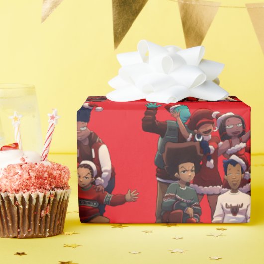 Wrapping Paper Cadeaupapier (Verjaardagsfeest)