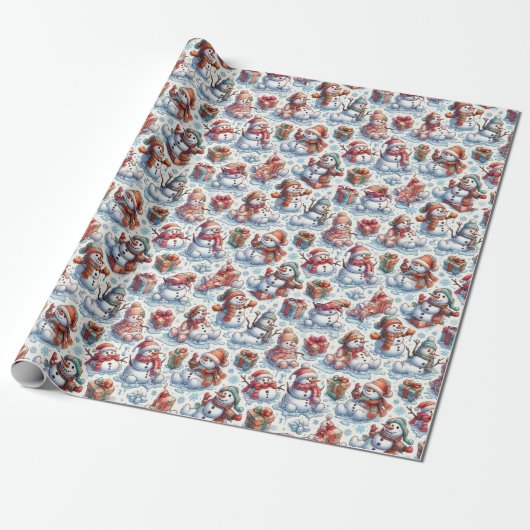 Wrapping Paper Cadeaupapier (Uitgerold)