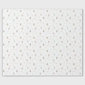 Wrapping Paper - Cute Circus Animals Pattern Cadeaupapier (Vlak)