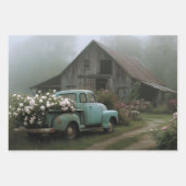 Wrapping Paper Decoupage Charming Country Living (Voorkant)