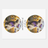 Wrapping Paper Decoupage Highland Cows 11" (Voorkant)