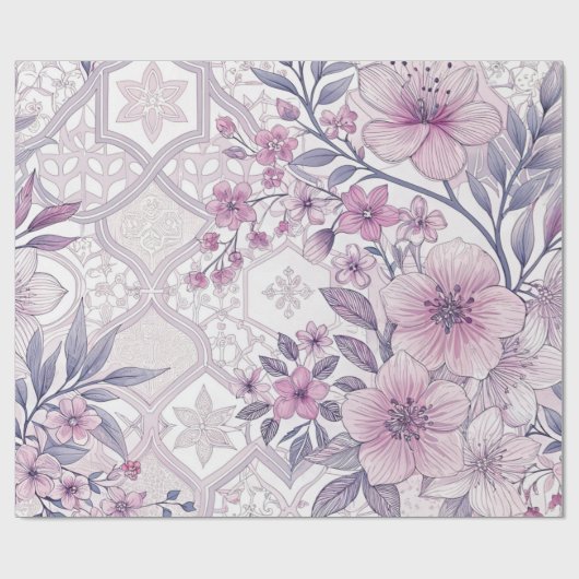 Wrapping Paper-Eid Mubarak Wrapping Paper Cadeaupapier (Vlak)