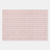 Wrapping Paper Flat Sheet - Red Theme (Voorkant 2)