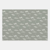 Wrapping Paper Flat Sheet Set of 3 (Voorkant)