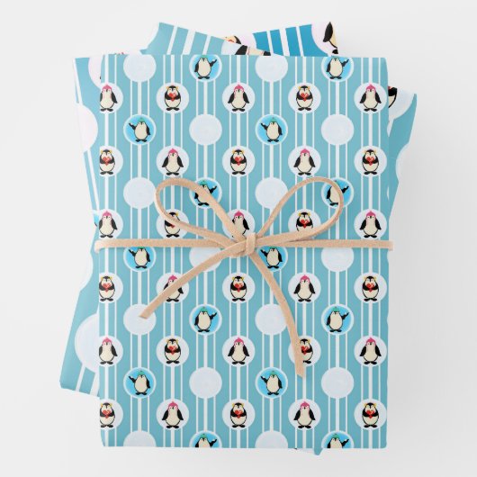 Wrapping Paper Flat Sheet Set of 3 (In situ)