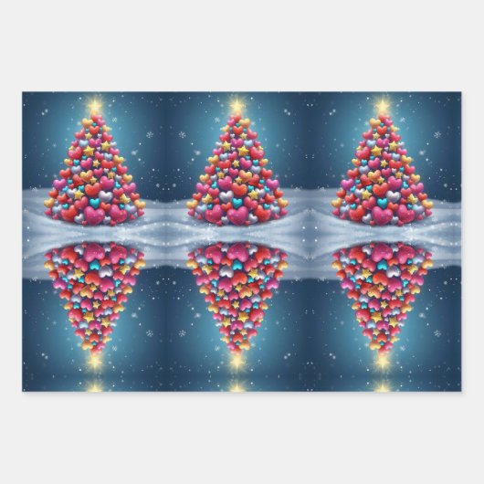 Wrapping Paper Flat Sheet Set of 3 (Voorkant 2)