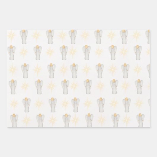 Wrapping Paper Flat Sheet Set of 3 (Voorkant)