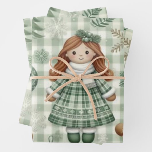 Wrapping Paper Flat Sheet Set of 3 (In situ)