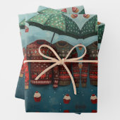 Wrapping Paper Flat Sheet Set of 3 (In situ)