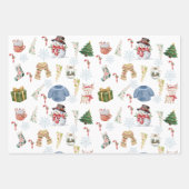 Wrapping Paper Flat Sheet Set of 3 (Voorkant 2)