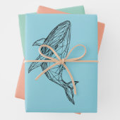 Wrapping Paper Flat Sheet Set of 3 (In situ)