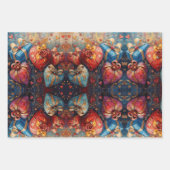 Wrapping Paper Flat Sheet Set of 3 (Voorkant 3)