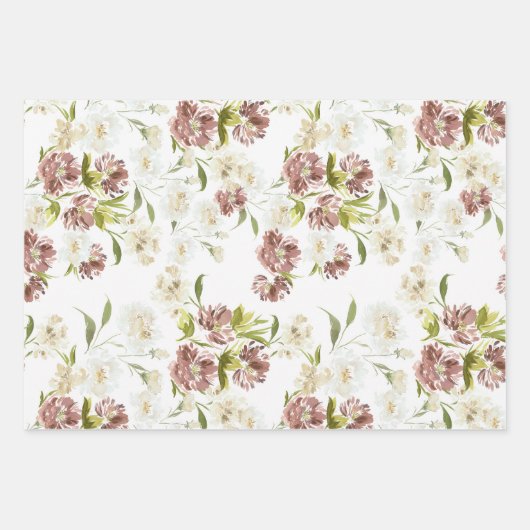 Wrapping Paper Flat Sheet Set of 3 (Voorkant 2)