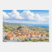 Wrapping Paper Flat Sheet Set of 3 :Morabeza (Voorkant 3)