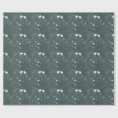 Wrapping Paper - Flower Pattern Cadeaupapier (Vlak)