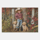 Wrapping Paper for Decoupage Farm Life  (Voorkant 2)