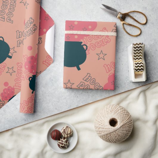 Wrapping paper Hocus pocus  Cadeaupapier (Crafts)