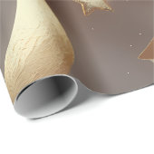 Wrapping Paper – Luxury Creamy Celestial Moon Gift Cadeaupapier (Rol Hoek)