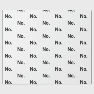 Wrapping Paper: No. Cadeaupapier