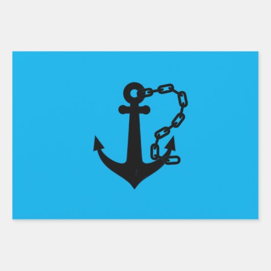  Wrapping Paper Sheets Anchor (Voorkant 2)