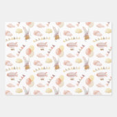 Wrapping Paper Sheets - Baby And Children Patterns (Voorkant 3)
