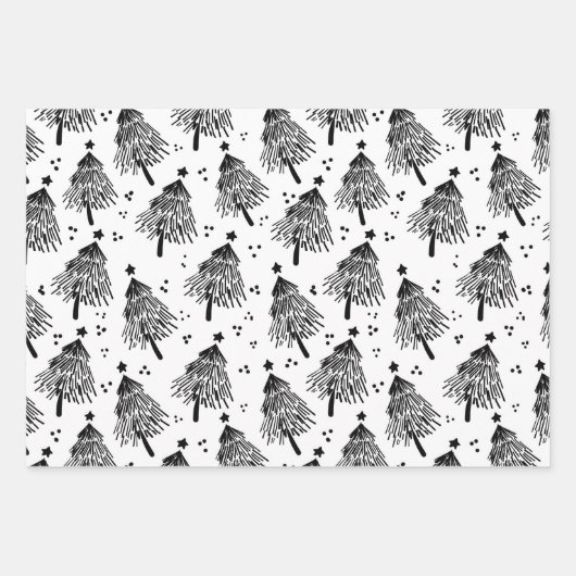 Wrapping Paper Sheets - Christmas Patterns (Voorkant 2)