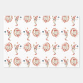 Wrapping Paper Sheets - Circus Fair Carnival Clown (Voorkant)