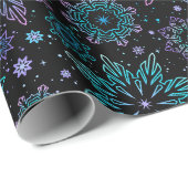 Wrapping paper "Snowflakes" Cadeaupapier (Rol Hoek)