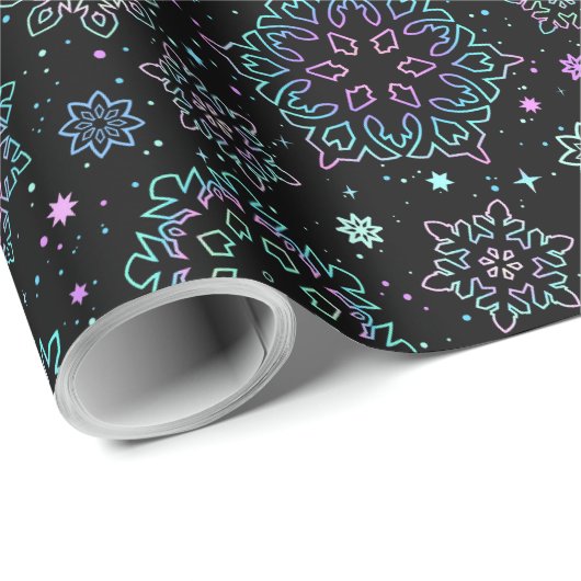 Wrapping paper "Snowflakes" Cadeaupapier (Rol Hoek)