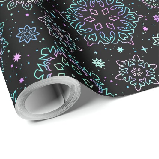 Wrapping paper "Snowflakes" Cadeaupapier (Rol Hoek)
